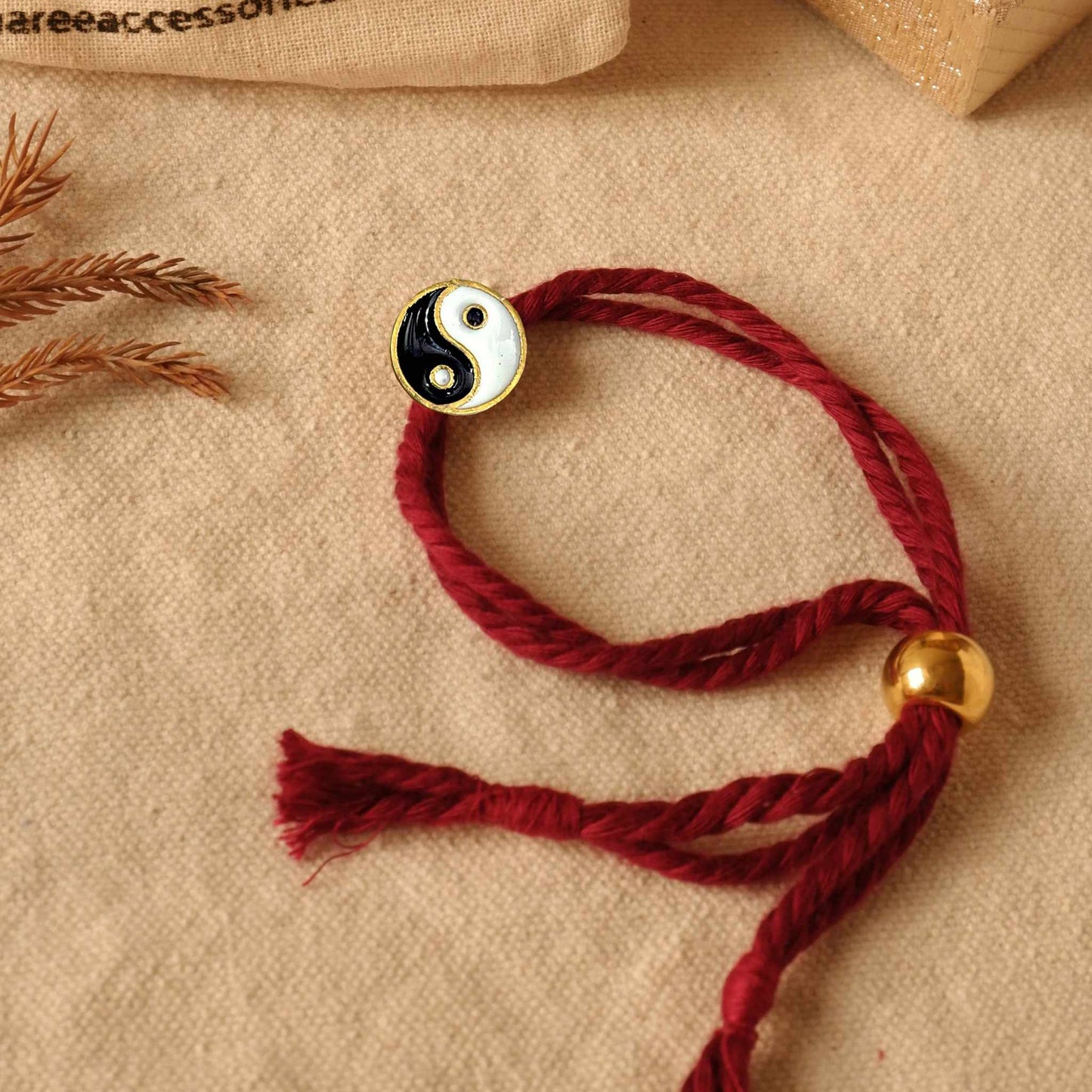 Star & Yin yang Rakhis Combo