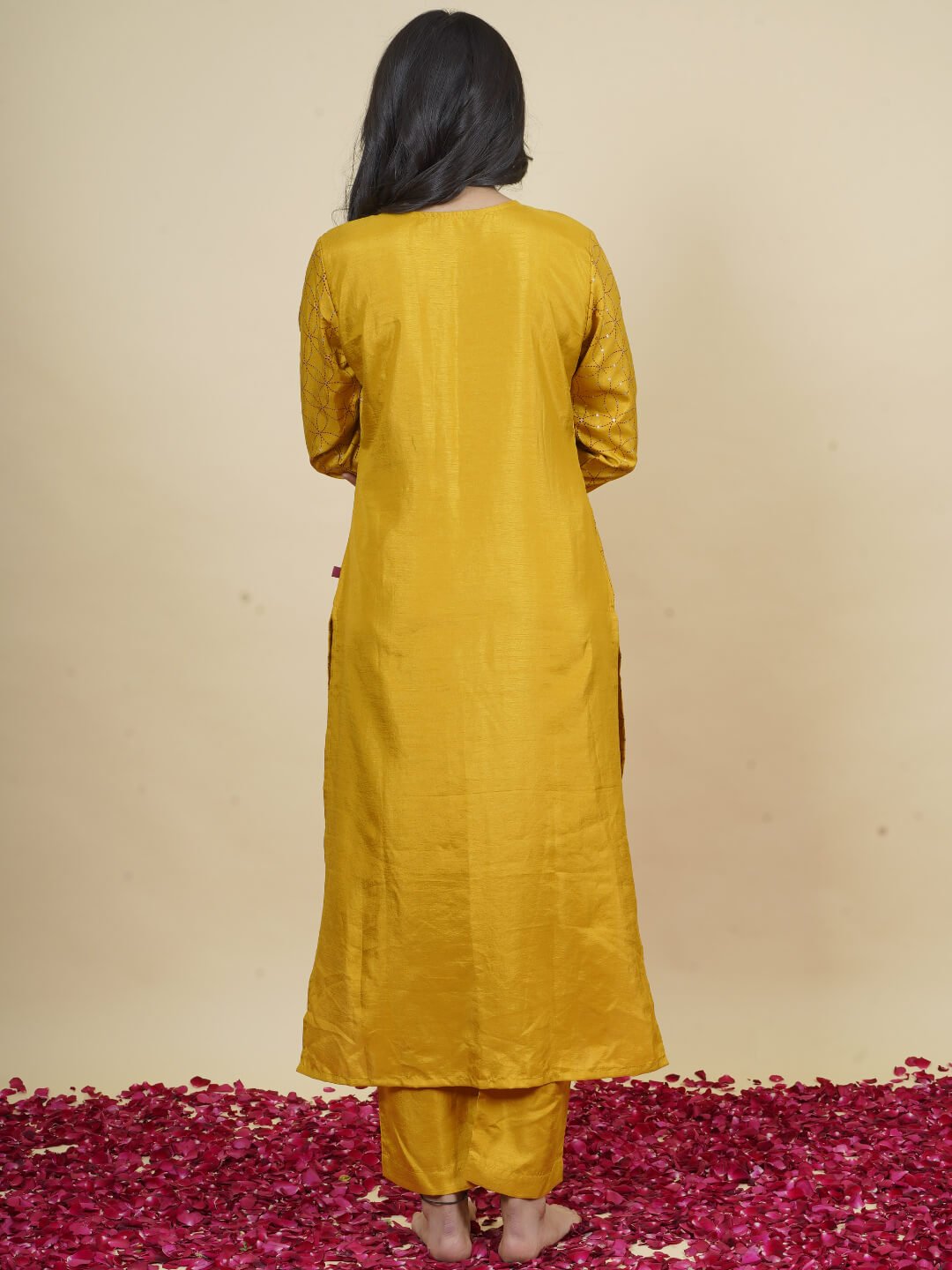 Luminous Mustard Kurta Set