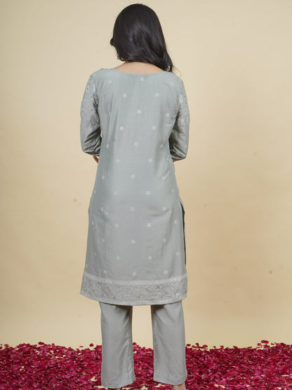 Tranquil Silk Kurta Set