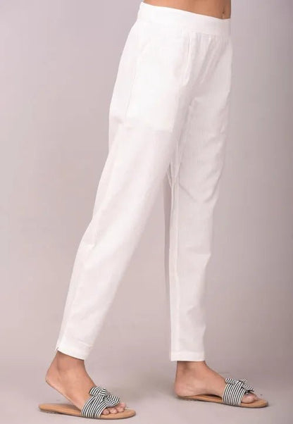 Cotton plain pant