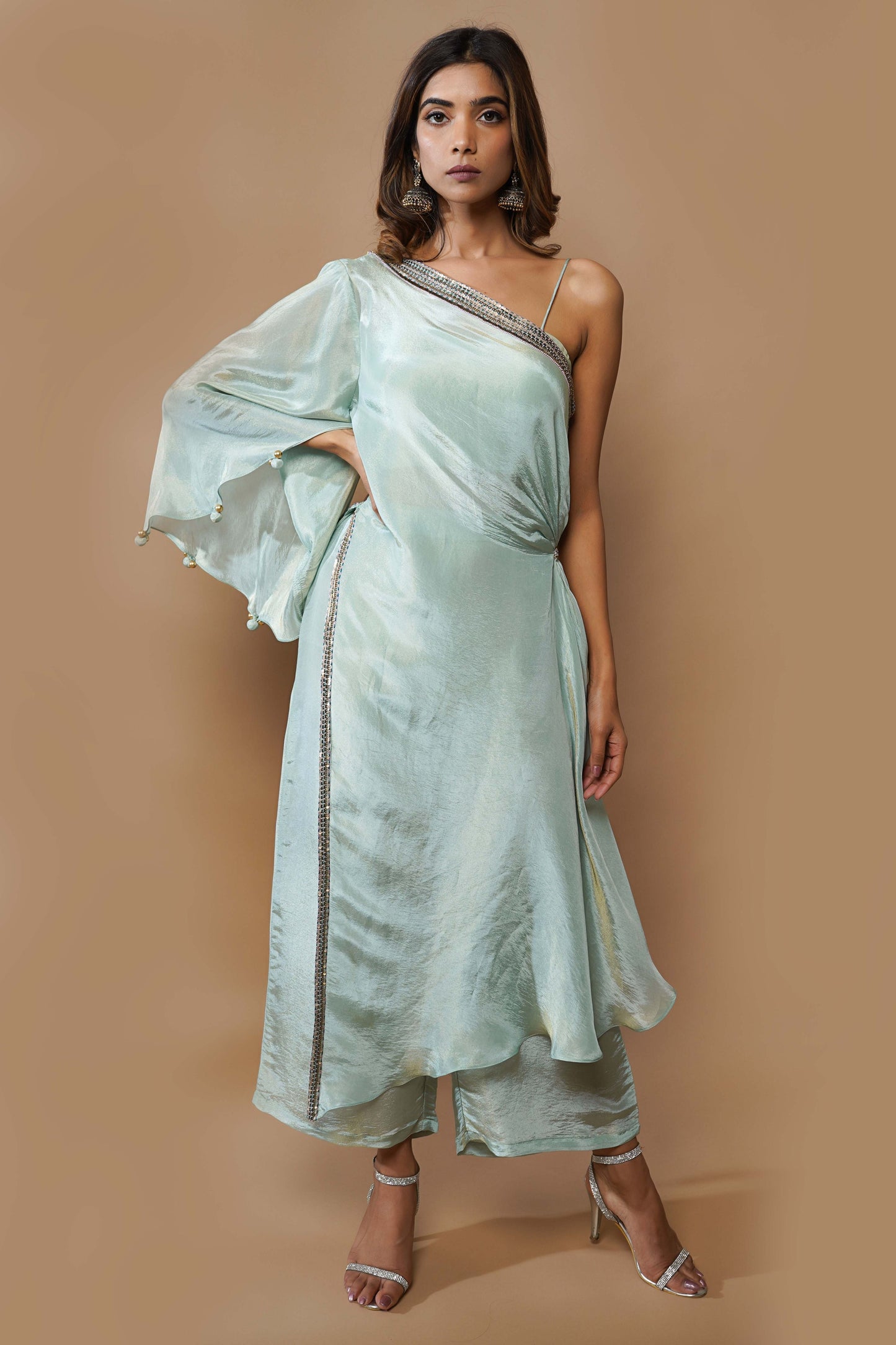 Draped Kimono Set (Set Of 3)