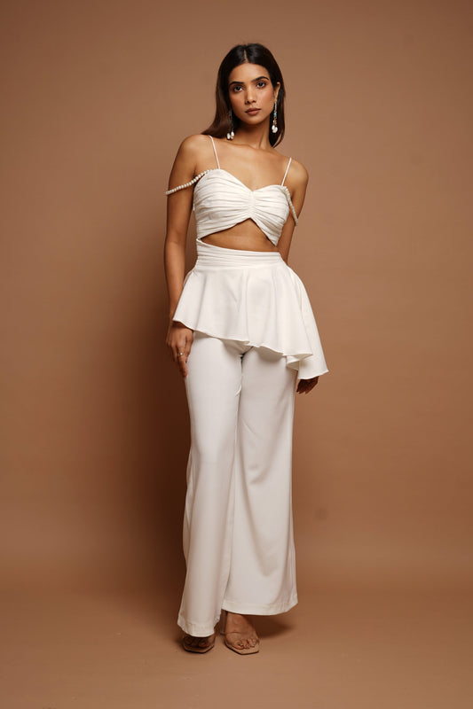 White Co-ord (Set of 2)