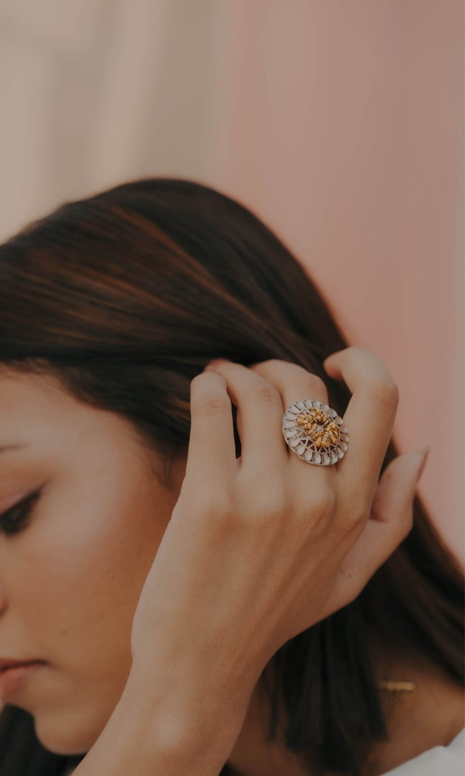 Blossom Ghungroo Ring