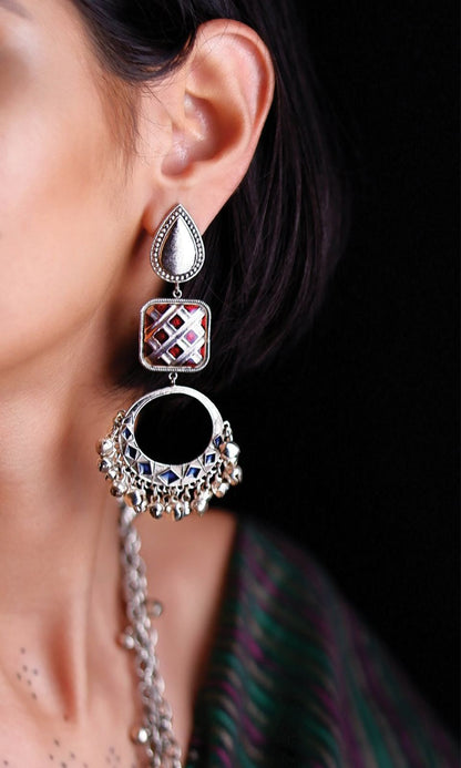 Noor Haar & Earrings Combo