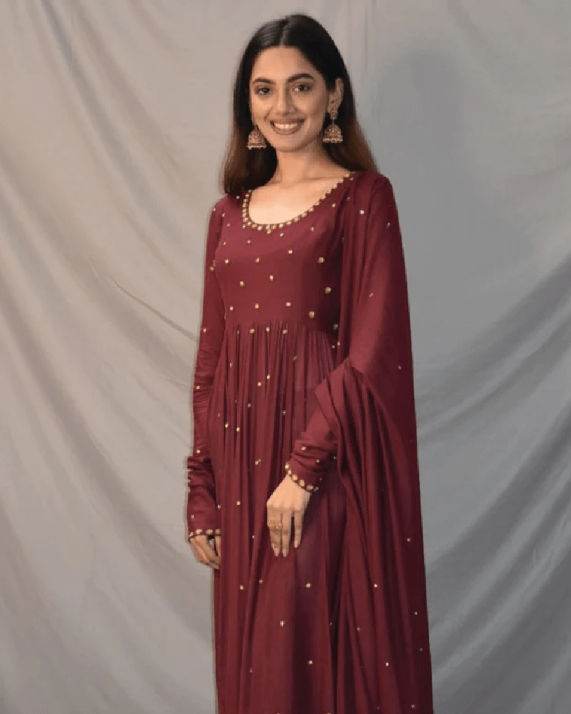 MAROON ANARKALI