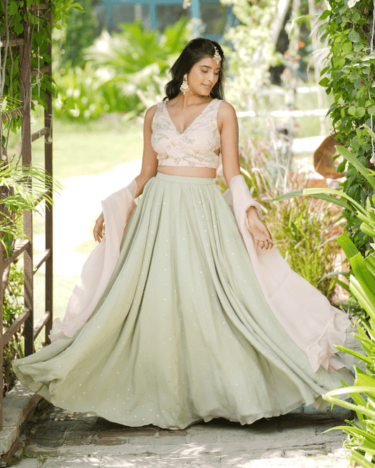 Primrose lehenga