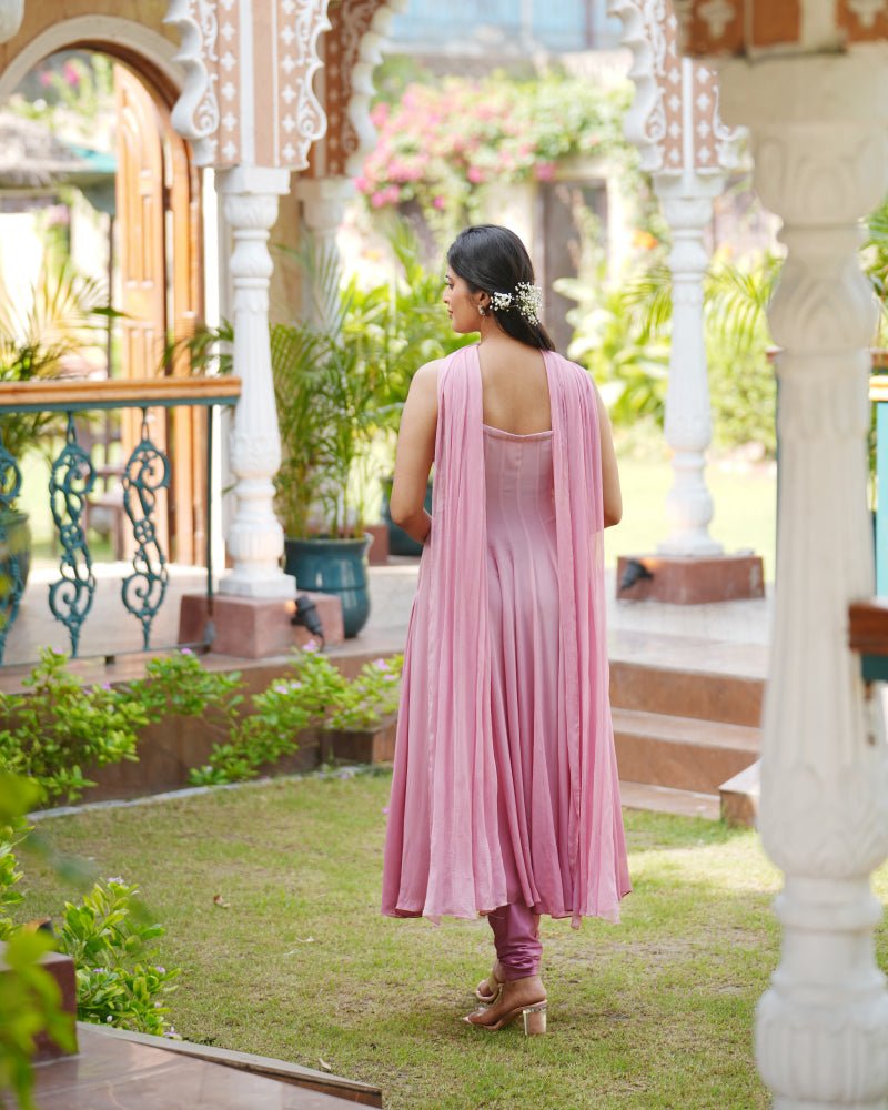 Floral Cascade Anarkali