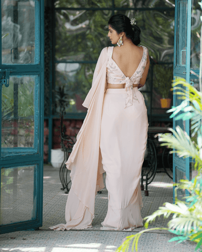 Daisy Ruffle Sari