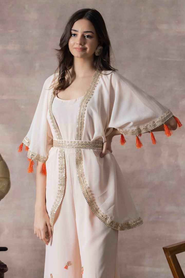 Alluring Tassel Indo-western Jumpsuit