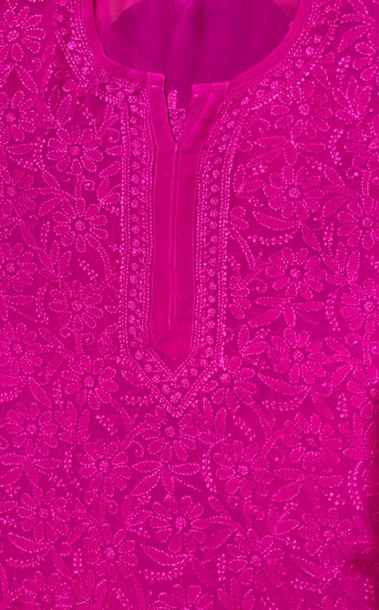 Hoor kurti in Pink