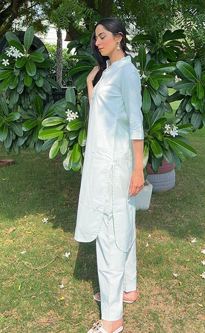 Pastel Green Kurta Set